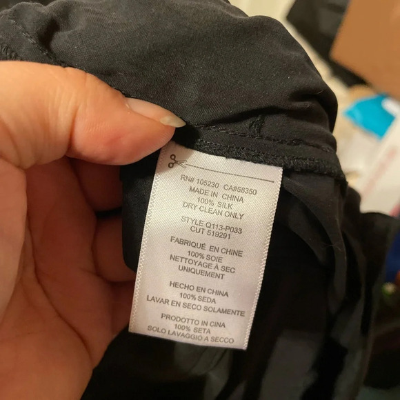 EQUIPMENT SILK CROPPED CARGO PANTS - Picture 4 of 5